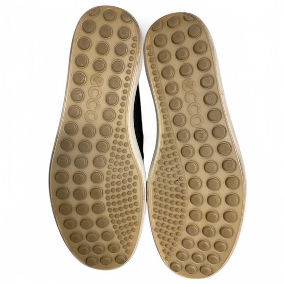 Ecco Women’s Soft 7 Black Leather High Tops Size 9 - Picture 7 of 8